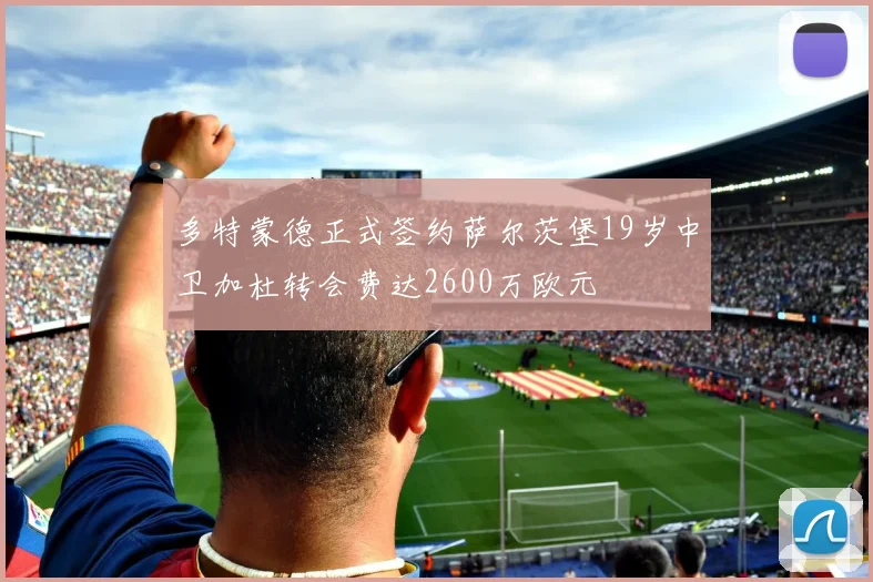 多特蒙德正式签约萨尔茨堡19岁中卫加杜转会费达2600万欧元